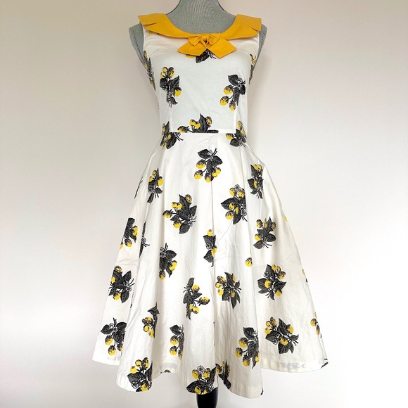 Tatyana Lemon Dress - Picture 1 of 7